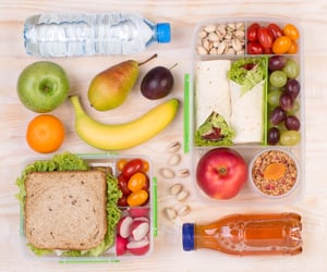 An array of healthy snacks